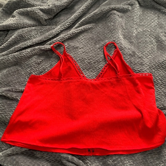 Basic red H&M Top - Picture 2 of 2